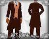 DJL-3Piece Suit BrnPe LC