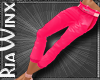HOT PINK! Leather Pants