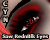 Saw Red n Blk Eyes