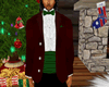 Christmas Tux Red/Green