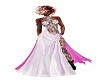 pink/wht gown