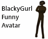 BlackyGurl Funny Avatar