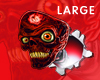 Rippin' Red Skull - Lg