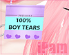 p. purple boy tears box