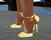 A& Sexy Gold Heels