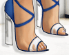 Rexy Ankle Heels Blue