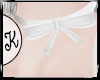 /K/ Bow Collar White