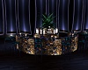 Blue pearl cocktail bar