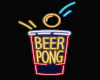 cup pong sign
