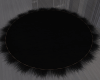 Black Fur Rug