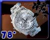 tupac silver watch 