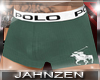 J* Polo Boxer Teal