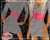 [PG]Grey|Pink|Belt|Dress