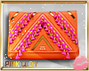 <P>Clutch I Orange&Pink