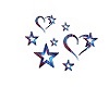 ~KI~ Hearts/Stars USA