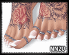 Rose tattoo feet