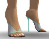 ~R~ Teal Green Sandals