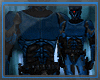 Cyborg Ninja Armor Blue
