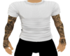 [TC] White tee w/tat
