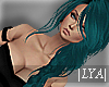|LYA|Hipster blue hair