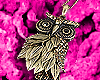 [K]Owl Necklace