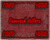 (L) 1000 lisnevash money