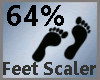Feet Scaler 64% M A