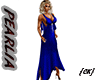{CK} Pearlia Dress Blue
