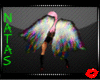 rainbow angel wings