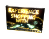 Experience Shopping sign