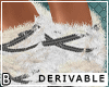 DRV Fur Leg Warmers