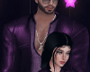 Purple Couple Outfit .M