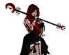 Black and Red Staff