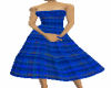 blue Plaid dress