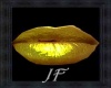 Lips Gold Glossy