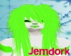 *Jem* lovely lime hair