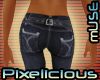PIX BootcutJeans-BLU Mus
