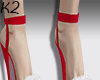Santa Heels Red 2022