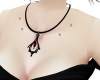Ruby Bat Necklace V1