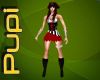 ABS ONYX PIRATE DRESS
