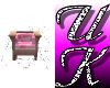 cozy pink love chair