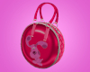 Magenta Round Bag