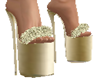 Shoes Plats Gold