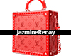 J* Louie Red Trunk