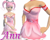 Heart Kitty Dress PINK
