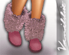 -v- Pink Fur Boots 
