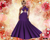 Long Purple Gown