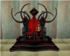 Red Rose Double Throne
