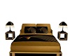 BLK&GOLD BED