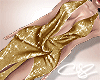 !CYZ Sexy Gown Gold
